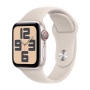 Montre Connectée Apple Watch Series SE 2 GPS + Cellular 40mm Aluminium Argent Avec Boîte et Bracelet - Comme Neuf