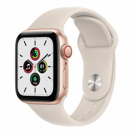 Montre Connectée Apple Watch Series SE GPS 40mm Aluminium Or (Sans Bracelet) - Grade AB