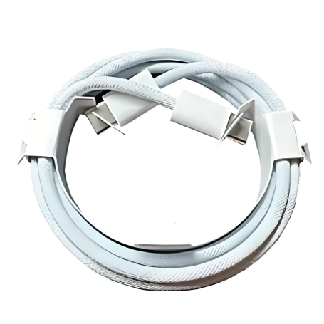Câble USB‑C/USB-C Nylon Tressé 60 W iPhone 15 - 1M - Vrac (Apple)