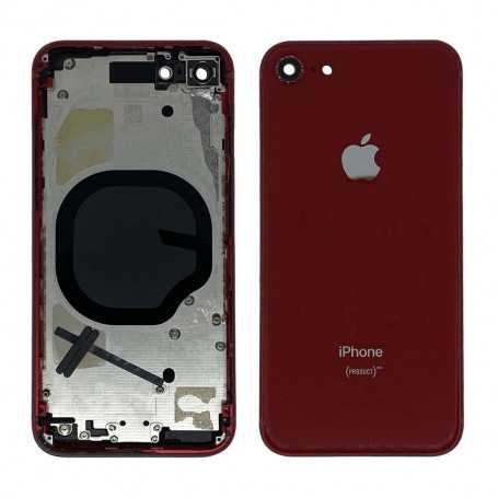 iPhone 8 Plus Red Empty Chassis (Originally Disassembled) - Grade B