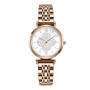 Coffret Montre Femme + Bracelet + Collier - Cadran Gypsophile Diamant Bracelet en Acier