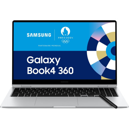 Samsung Galaxy Book 4 360 15,6" 16Go/256Go SSD - Intel Core 5 120U - QWERTY (DE) - Comme Neuf avec boîte et accessoires