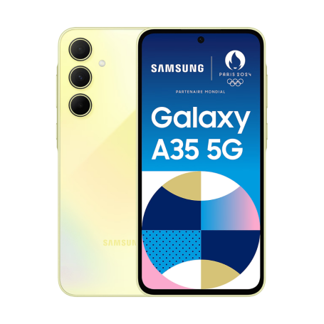 Samsung Galaxy A35 5G 128 Go Citron - Non EU - Neuf