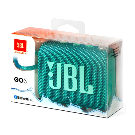 Enceinte Bluetooth Portable JBL Go 3 Vert Clair IP67 5H