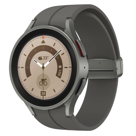 Montre Connectée Samsung Galaxy Watch5 Pro BT 45mm Gris - Comme Neuf avec boîte sans bracelet