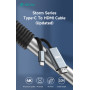 Câble HDMI vers Type C (Actualisé) - Devia Storm Series - 2 M - Noir