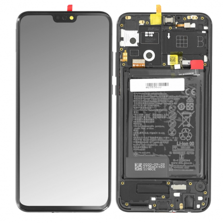 Ecran Huawei Honor 9X Lite Vert Sur Châssis + Batterie (Service Pack)