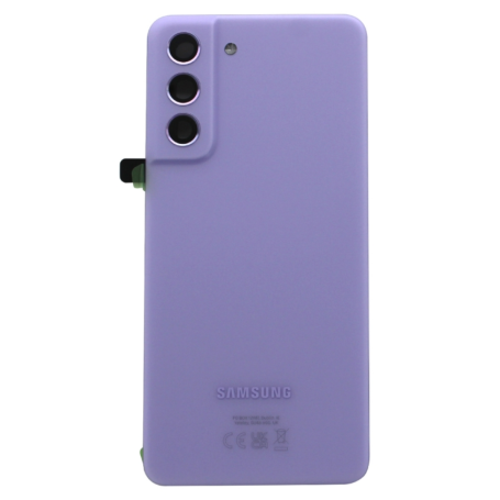 Rear window Samsung Galaxy S21 FE 5G Lavender (Original Disassembled) - Grade B
