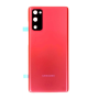 Vitre arrière Samsung Galaxy S20 FE 4G/5G 2020 (G780F/G781B) Rouge (Original Démonté) - Grade A