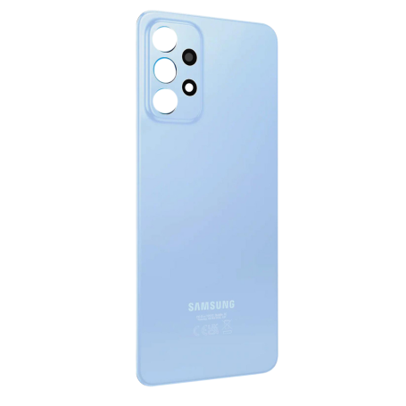 Vitre Arrière Samsung Galaxy A23 5G A236 Sans Contour lentille Bleu (Original Démonté) - Grade B