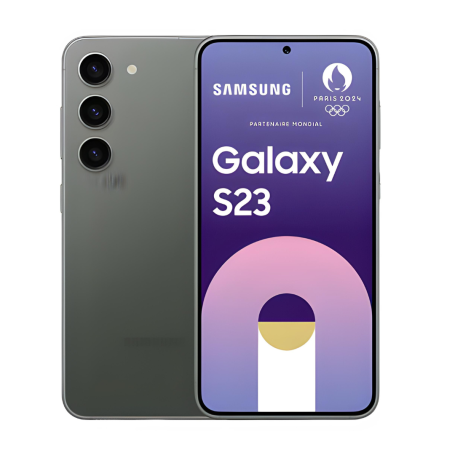 Samsung Galaxy S23 5G 256 Go Vert - EU - Grade A avec boîte et accessoires