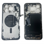 Chassis Arrière iPhone 15 Pro Max sans Vitre Arrière avec Batterie Titane Noir (Origine Demonté) Grade A