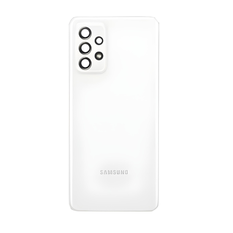 Rear Window Samsung Galaxy A72 (A725F) White (Original Disassembled) - Grade B