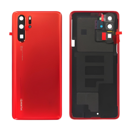 Vitre arrière Huawei P30 Pro Orange (Original Démonté) - Grade A