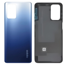 Oppo A74 Back Glass Without Blue Lens Frame (Original Disassembled) - Like New
