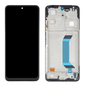 Xiaomi Redmi 12 Black Screen + Frame (Original Pack) | Etech-Parts