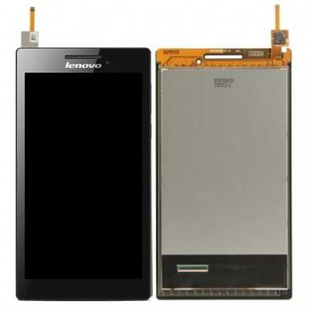 Ecran LENOVO A7-10F Noir Vitre Tactile + LCD (COMPLETE)