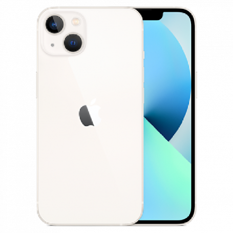 iPhone 13 128 Go Lumière Stellaire - Grade AB Avec Boîte et Accessoires