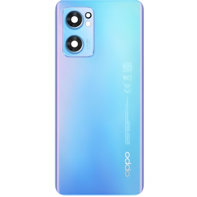 Vitre Arrière Oppo Find X5 Lite Bleu (Original Démonté) - Grade B