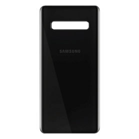 Samsung Galaxy S10 Plus (G975F) Back Glass Without Frame Black Lens (Original Disassembled) - Grade B