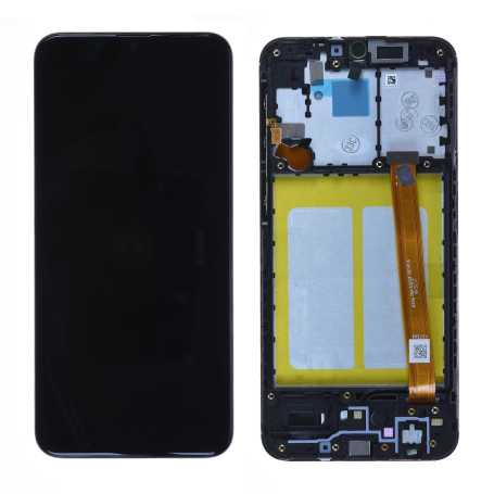 Screen Samsung Galaxy A20e (A202) Black + Frame S-932 | Etech-Parts