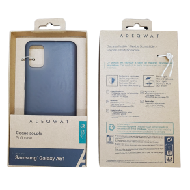 ADEQWAT Case for Samsung A51 Eco Design Black