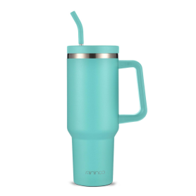 Leak-proof stainless steel water bottle - Green