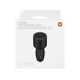 Chargeur allume-cigare USB-A + Type-C Xiaomi 67W BHR6814GL | Etech-Parts