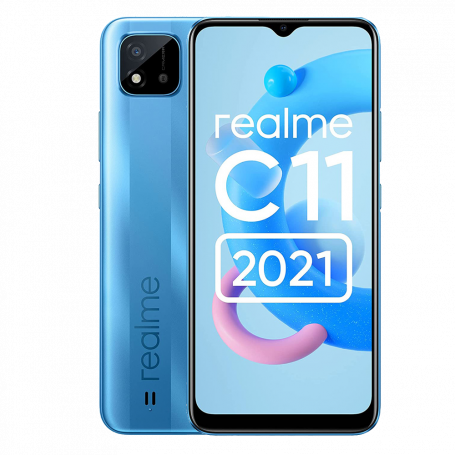 Realme C11 2021 32 Go Bleu - Grade AB avec Boîte et Accessoires