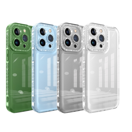 Crystal Transparent Protective Case for iPhone
