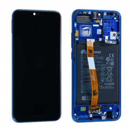 Écran Huawei Honor 10 Bleu + Châssis / Batterie (Origine)