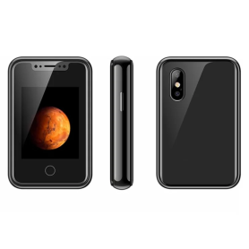Mini Portable Phone 8XR 2G Dual Nano SIM Black