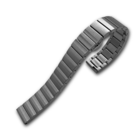 Bracelet en Acier pour Montre 18mm Noir - Élégance et Qualité pour Votre Poignet