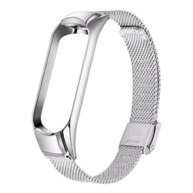 Bracelet Métal Noir pour Mi Smart Band 3/4/5/6 - Élégance et Durabilité
