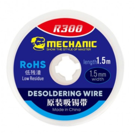 Tresse à Dessouder 1.5 mm Mechanic | Etech-Parts