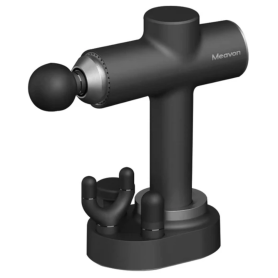Pistolet de Massage pour Méridien et Fitness avec Affichage LCD - Noir | Relaxation et Performance Maximale