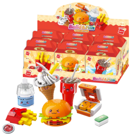 Build & Fun Building Blocks Qman's Burger