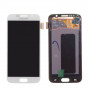 Ecran Samsung Galaxy S6 (G920F) Blanc LCD Sur Chassis (Compatible)