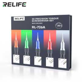 3D RELIFE RL-726A Precision Torque Screwdriver Kit - Expert Tool for Precision Electronics Repair