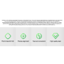 Buy RELIFE RL-044 IP CPU Stencil Set of 8 for iPhone High-Precision Steel Templates