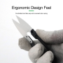 Insulated ceramic U-shaped scissors
