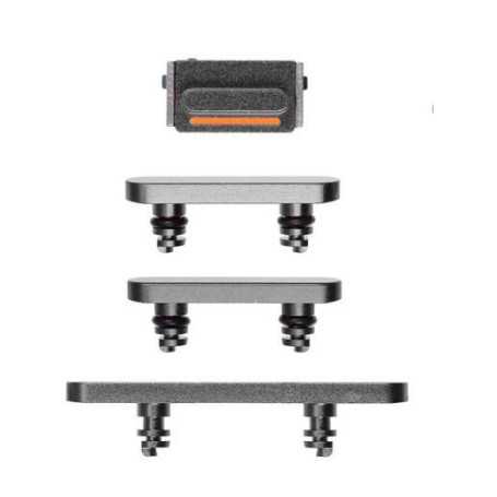 Pack Boutons volume + Vibreur + Power iPhone 13 Mini Minuit