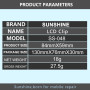 Pince SUNSHINE SS-048 3 pouces - Outil de Précision pour Réparations électroniques
