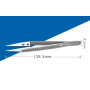 SUNSHINE SC-11A jump wire /ceramics tweezers / white