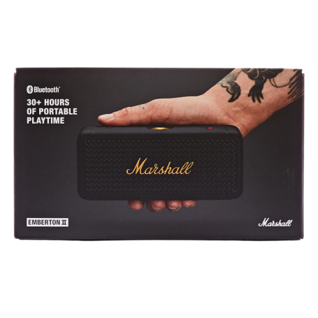 Marshall Emberton II Wireless Bluetooth Speaker - Black