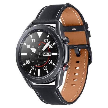 Montre connectée Samsung Galaxy Watch 3 45mm Noir SM-R840 - Grade A avec chargeur et bracelet