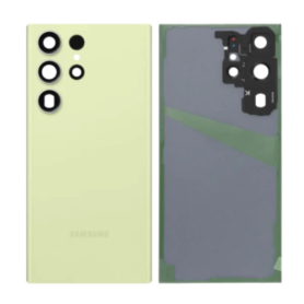 Vitre arrière Samsung Galaxy S23 Ultra (S918B) Lime (Service Pack) - GH82-33053C Vitre arrière Samsung Galaxy S23 Ultra Vert Lime - Remplacement Officiel Service Pack