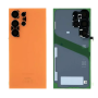 Vitre arrière Samsung Galaxy S24 Ultra S928B en Titane Orange - Service Pack Premium