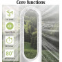 Cooling & Heating Appliance - Bladeless Tower Fan Cooling + Heating 80CM 2000W 80° Oscillation/8 Speeds/8h Timer, wholesale pric