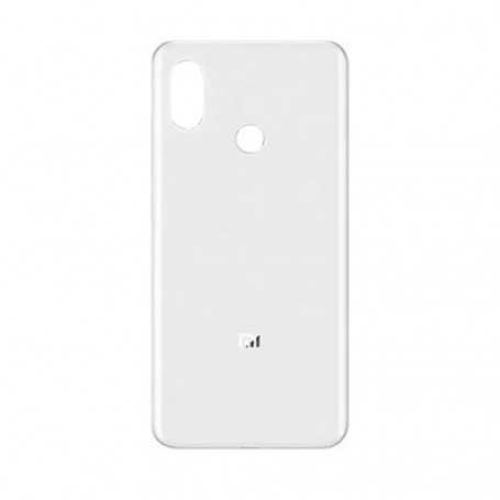 Vitre arrière Xiaomi Mi 8 Blanc + Adhesif
